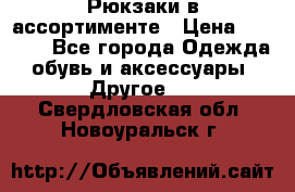 Рюкзаки в ассортименте › Цена ­ 3 500 - Все города Одежда, обувь и аксессуары » Другое   . Свердловская обл.,Новоуральск г.